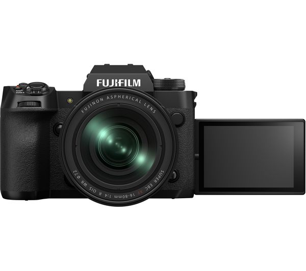 FUJIFILM X-H2 Mirrorless Camera with FUJINON XF 16-80 mm f 4 R OIS WR Lens