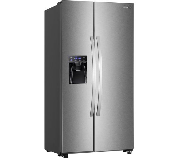KENWOOD KSBSDIX23 American-Style Fridge Freezer - Inox