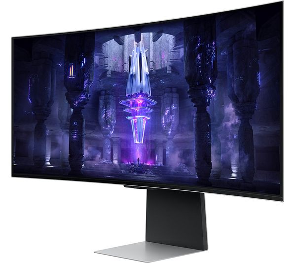 SAMSUNG Odyssey G8 LS34BG850SUXXU 4K Quad HD 34" Curved OLED Smart Gaming Monitor - Black