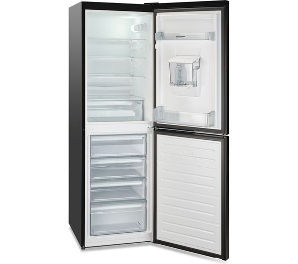 MONTPELLIER MLF1770KWD 50 50 Fridge Freezer - Black
