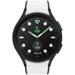 SAMSUNG Galaxy Watch5 Pro BT Golf Edition with Bixby & Google Assistant - Black Titanium  45 mm