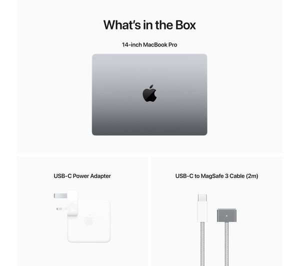 APPLE MacBook Pro 14" (2023) - M2 Pro 512 GB SSD Space Grey
