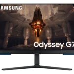 SAMSUNG Odyssey G7 4K Ultra HD 28" IPS LCD Gaming Monitor - Black
