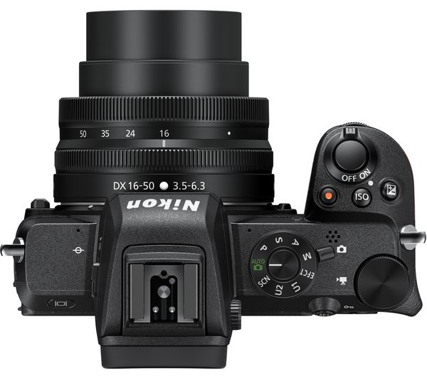 NIKON Z 50 Mirrorless Camera with NIKKOR Z 16-50 mm f 3.5-6.3 VR Lens - Black