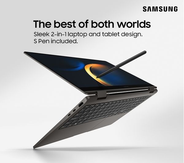 SAMSUNG Galaxy Book3 360 15.6" 2 in 1 Laptop - Intel® Core™ i7 512 GB SSD Graphite