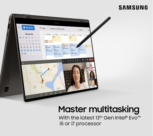 SAMSUNG Galaxy Book3 360 15.6" 2 in 1 Laptop - Intel® Core™ i7 512 GB SSD Graphite