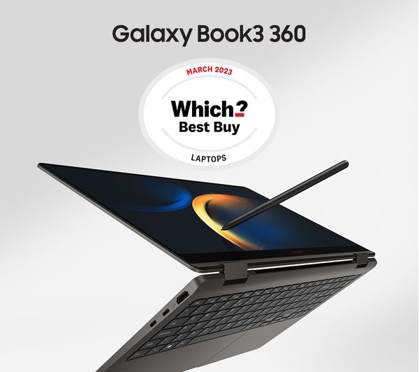 SAMSUNG Galaxy Book3 360 15.6" 2 in 1 Laptop - Intel® Core™ i7 512 GB SSD Graphite