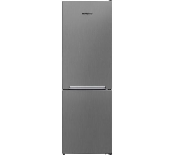 MONTPELLIER MNF1860X 60 40 Fridge Freezer - Dark Inox