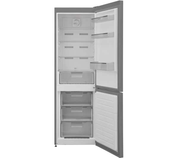 MONTPELLIER MNF1860X 60 40 Fridge Freezer - Dark Inox