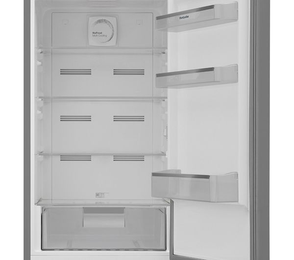 MONTPELLIER MNF1860X 60 40 Fridge Freezer - Dark Inox