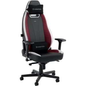 NOBLECHAIRS LEGEND Gaming Chair - Black Red & White