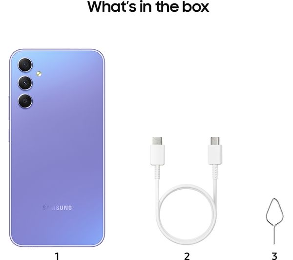 SAMSUNG Galaxy A34 5G - 128 GB Awesome Violet