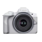 CANON EOS R50 Mirrorless Camera with RF-S 18-45 mm f 4.5-6.3 IS STM Lens - White