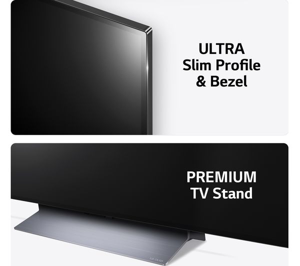 LG OLED65C34LA 65" Smart 4K Ultra HD HDR OLED TV with Amazon Alexa