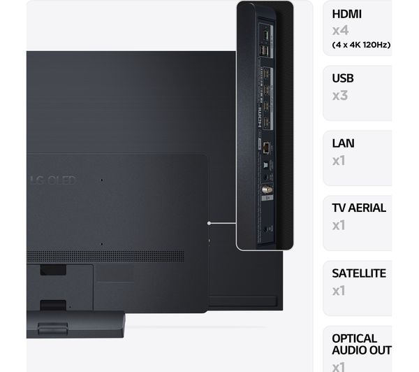 LG OLED65C34LA 65" Smart 4K Ultra HD HDR OLED TV with Amazon Alexa