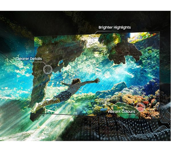 SAMSUNG QE65QN90CATXXU 65" Smart 4K Ultra HD HDR Neo QLED TV with Bixby & Alexa