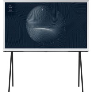 SAMSUNG The Serif QE43LS01BGUXXU 43" Smart 4K Ultra HD HDR QLED TV with Bixby & Amazon Alexa - Cloud White