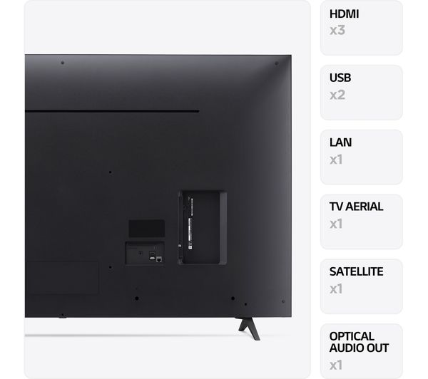 LG 65UR80006LJ 65" Smart 4K Ultra HD HDR LED TV with Amazon Alexa