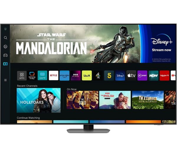 SAMSUNG QE75QN90CATXXU 75" Smart 4K Ultra HD HDR Neo QLED TV with Bixby & Alexa