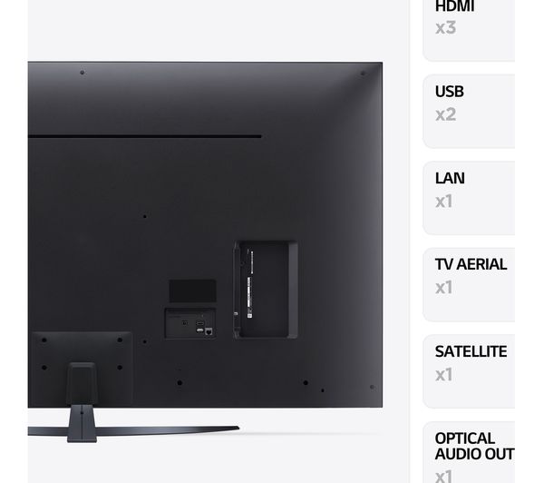 LG 50UR81006LJ 50" Smart 4K Ultra HD HDR LED TV with Amazon Alexa