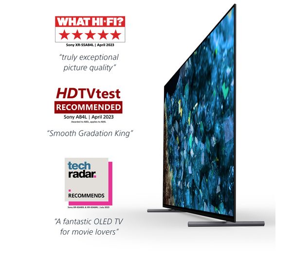 SONY BRAVIA XR-65A84LU 65" Smart 4K Ultra HD HDR OLED TV with Google TV & Assistant