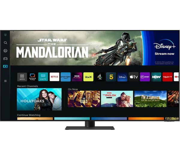 SAMSUNG QE85QN95CATXXU 85" Smart 4K Ultra HD HDR Neo QLED TV with Bixby & Alexa