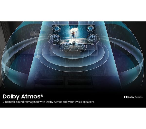 SAMSUNG QE85QN95CATXXU 85" Smart 4K Ultra HD HDR Neo QLED TV with Bixby & Alexa
