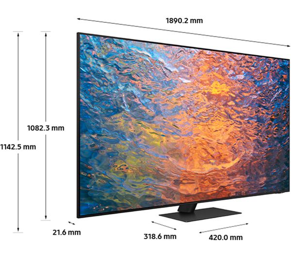 SAMSUNG QE85QN95CATXXU 85" Smart 4K Ultra HD HDR Neo QLED TV with Bixby & Alexa