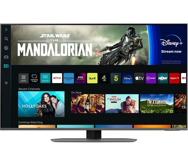 SAMSUNG QE50QN90CATXXU 50" Smart 4K Ultra HD HDR Neo QLED TV with Bixby & Alexa