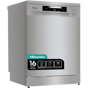 HISENSE HS643D60XUK Full-size Dishwasher - Stainless Steel