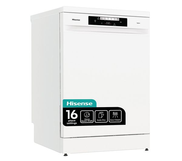 HISENSE HS643D60WUK Full-size Dishwasher - White