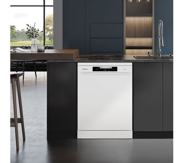 HISENSE HS643D60WUK Full-size Dishwasher - White