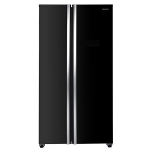 KENWOOD KSBSB23 American-Style Fridge Freezer - Black