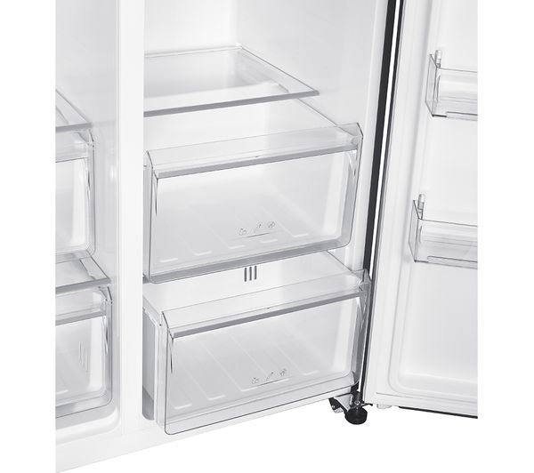 KENWOOD KSBSB23 American-Style Fridge Freezer - Black