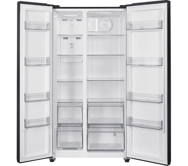KENWOOD KSBSB23 American-Style Fridge Freezer - Black