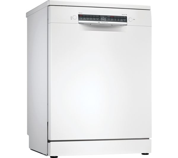 BOSCH Series 4 SMS4HKW00G Full-size WiFi-enabled Dishwasher - White