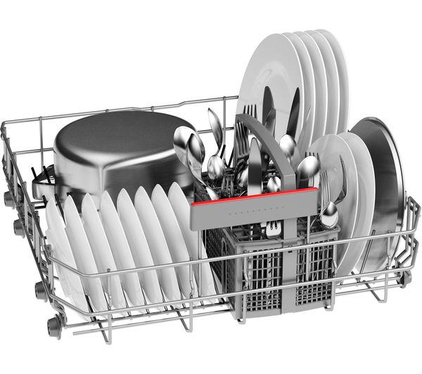BOSCH Series 4 SMS4HKW00G Full-size WiFi-enabled Dishwasher - White