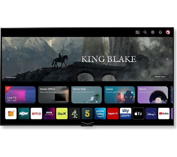 LG OLED83G36LA 83" Smart 4K Ultra HD HDR OLED TV with Amazon Alexa