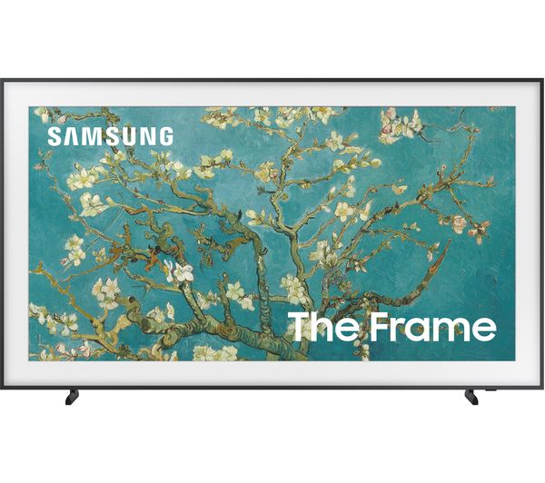 SAMSUNG The Frame Art Mode QE85LS03BGUXXU 85" Smart 4K Ultra HD HDR QLED TV with Bixby & Alexa