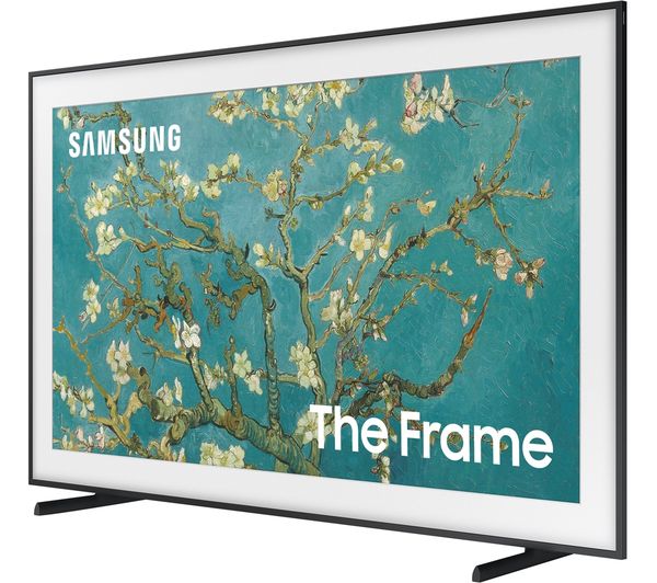 SAMSUNG The Frame Art Mode QE85LS03BGUXXU 85" Smart 4K Ultra HD HDR QLED TV with Bixby & Alexa