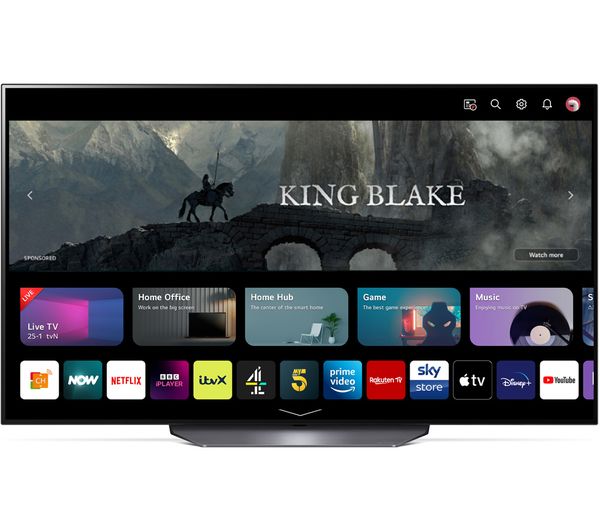 LG OLED77B36LA 77" Smart 4K Ultra HD HDR OLED TV with Amazon Alexa