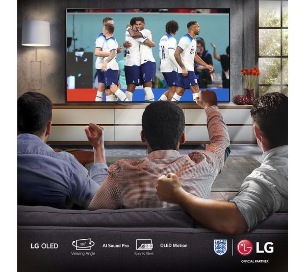 LG OLED77B36LA 77" Smart 4K Ultra HD HDR OLED TV with Amazon Alexa