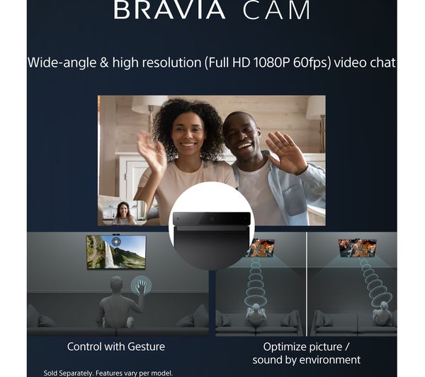SONY BRAVIA XR-55A80LU 55" Smart 4K Ultra HD HDR OLED TV with Google TV & Assistant