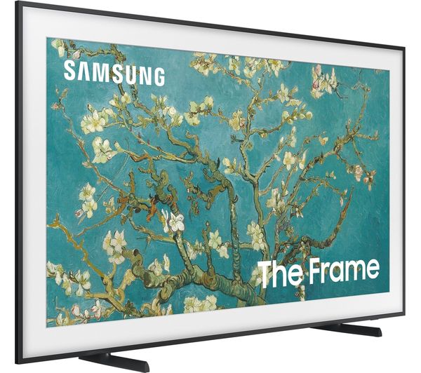 SAMSUNG The Frame Art Mode QE75LS03BGUXXU 75" Smart 4K Ultra HD HDR QLED TV with Bixby & Alexa