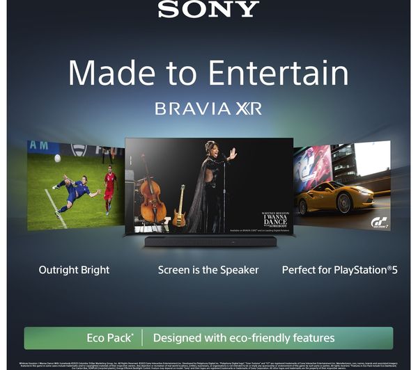 SONY BRAVIA XR-75X95LPU 75" Smart 4K Ultra HD HDR Mini LED TV with Google TV & Assistant