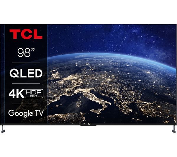 TCL 98C735K 98" Smart 4K Ultra HD HDR QLED TV with Google Assistant