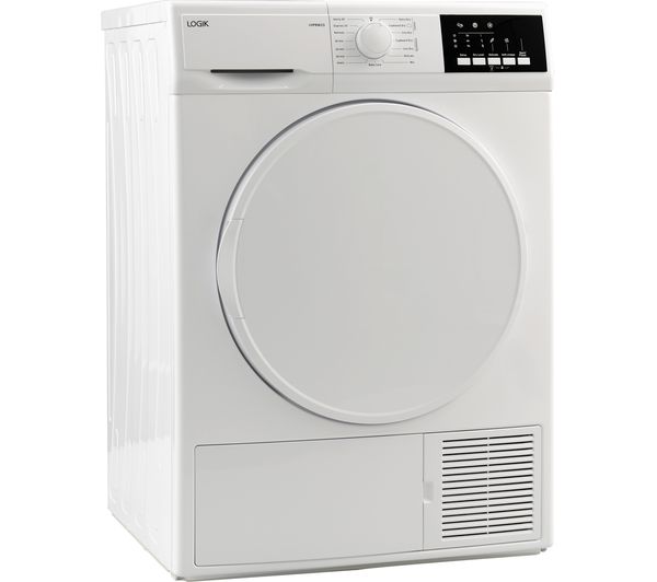 LOGIK LHP8W23 8 kg Heat Pump Tumble Dryer - White