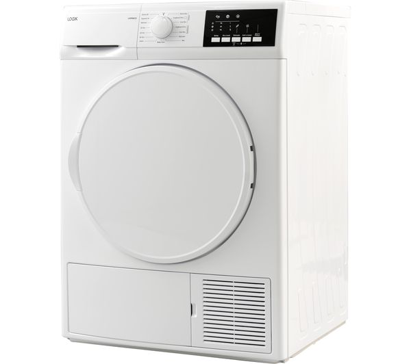 LOGIK LHP8W23 8 kg Heat Pump Tumble Dryer - White