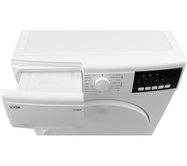 LOGIK LHP8W23 8 kg Heat Pump Tumble Dryer - White