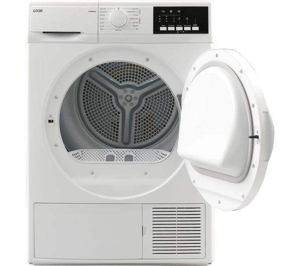 LOGIK LHP8W23 8 kg Heat Pump Tumble Dryer - White